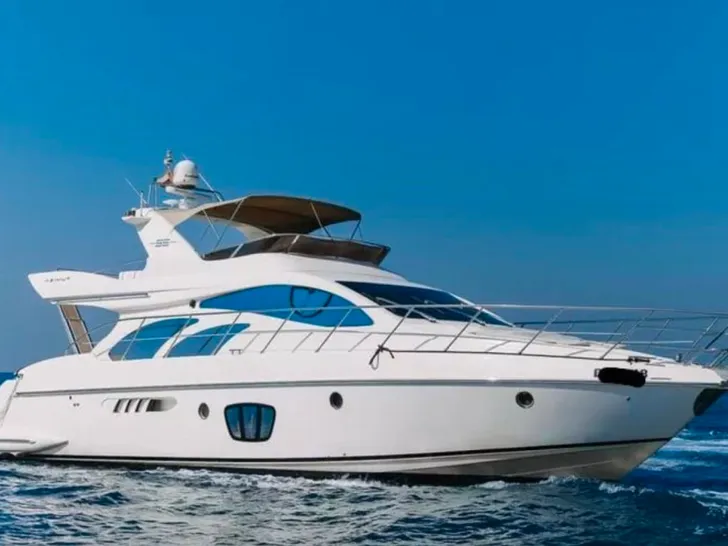 Azimut 55 Fly - side profile Azimut 55 Fly - side profile