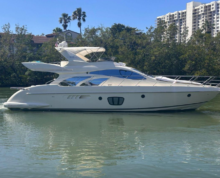 Charter Yacht Azimut 55 Fly - French Riviera Day Charter Yacht - Juan les Pins - Antibes - Cannes - Nice - St Tropez