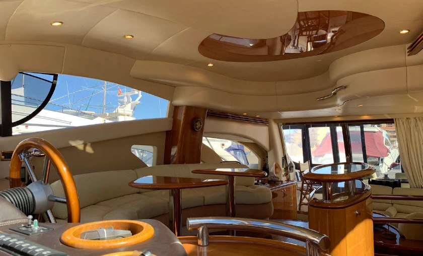 Charter Yacht Azimut 55 Fly - French Riviera Day Charter Yacht - Juan les Pins - Antibes - Cannes - Nice - St Tropez