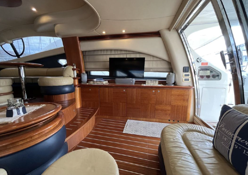 Charter Yacht Azimut 55 Fly - French Riviera Day Charter Yacht - Juan les Pins - Antibes - Cannes - Nice - St Tropez