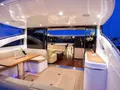 Princess V62S - aft deck and saloon Princess V62S - aft deck and saloon