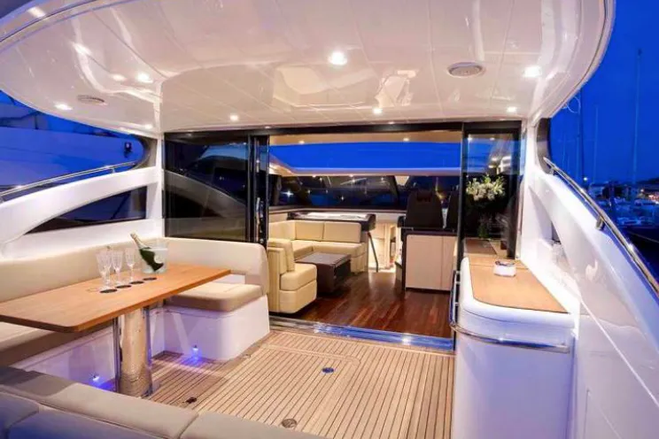 Charter Yacht Princess V62S - French Riviera Day Charter Yacht - Juan les Pins - Cannes - St Tropez - Nice - Antibes