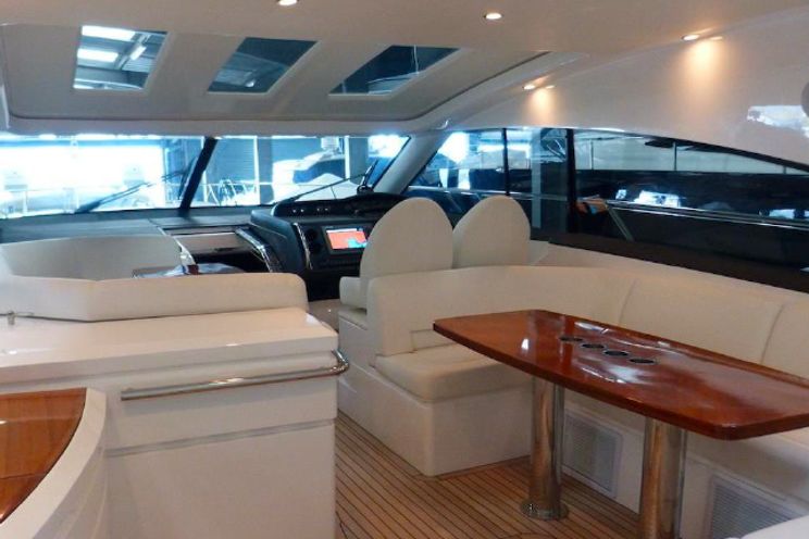 Charter Yacht Princess V56 - French Riviera Day Charter Yacht - Juan les Pins - Antibes - Cannes - St Tropez - Nice