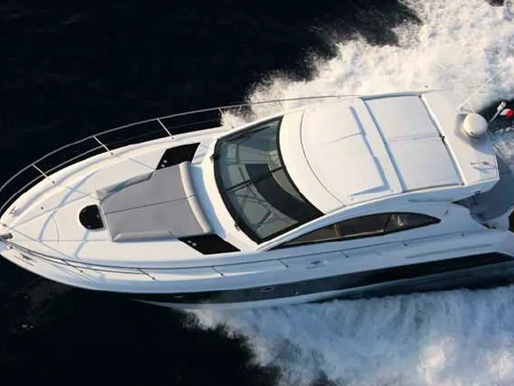 Monte Carlo 42 - top aerial shot cruising Monte Carlo 42 - top aerial shot cruising