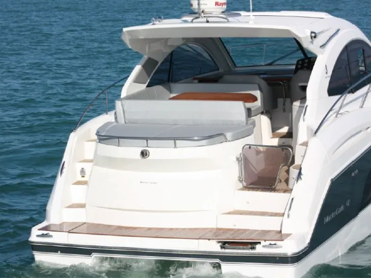 Monte Carlo 42 - aft shot Monte Carlo 42 - aft shot