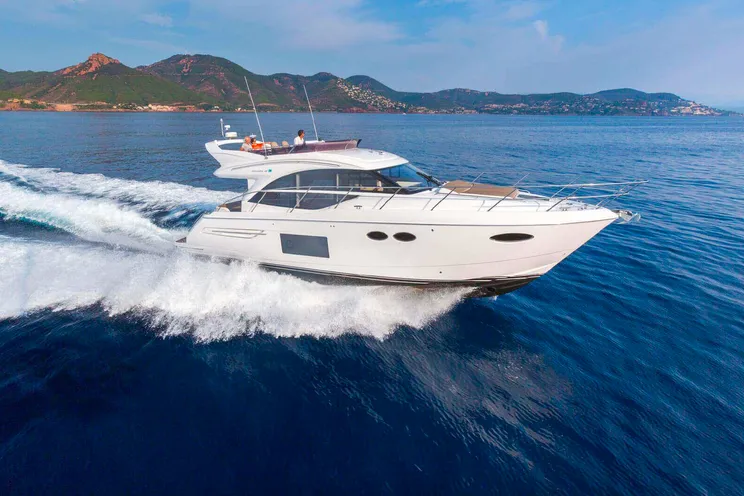 Charter Yacht Princess 49 Fly - French Riviera Day Charter Yacht - Juan les Pins - Cannes - Nice - Antibes - St Tropez