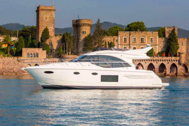 Charter Yacht Princess 49 Fly - French Riviera Day Charter Yacht - Juan les Pins - Cannes - Nice - Antibes - St Tropez