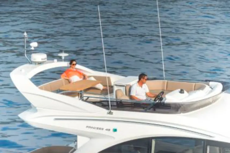 Charter Yacht Princess 49 Fly - French Riviera Day Charter Yacht - Juan les Pins - Cannes - Nice - Antibes - St Tropez