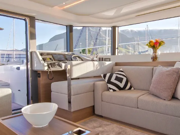 Leopard 53 - aft seating Leopard 53 - aft seating