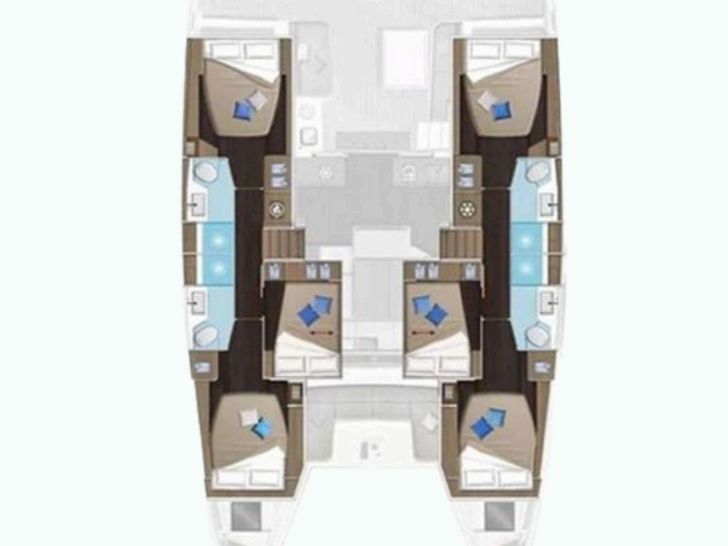 LORAIN Lagoon 51 - Layout LORAIN Lagoon 51 - Layout