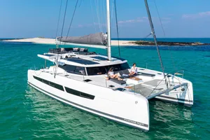 BLUE ONE - Fountaine Pajot Aura 51 - 5 Cabins - Athens - Mykonos - Paros - Cyclades - Greece BLUE ONE - Fountaine Pajot Aura 51 - 5 Cabins - Athens - Mykonos - Paros - Cyclades - Greece