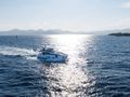 ZOZO Azimut Grande 27m - cruising across the waterline ZOZO Azimut Grande 27m - cruising across the waterline