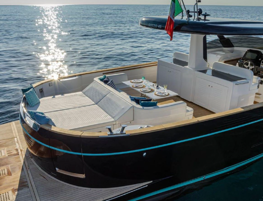 Gozzo 45 - aft deck