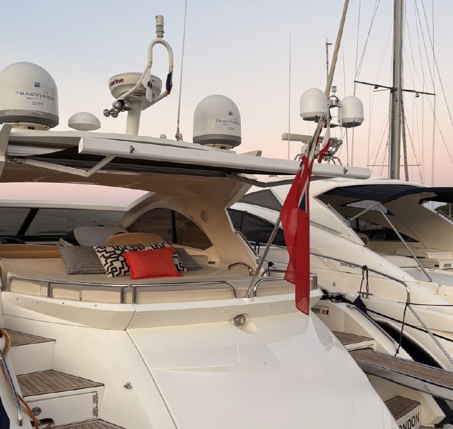 Charter Yacht Sunseeker Predator 54 - Saint-Jean-Cap-Ferrat - Antibes - Cannes - Nice - Monaco - The French Riviera Yacht Charter Yacht