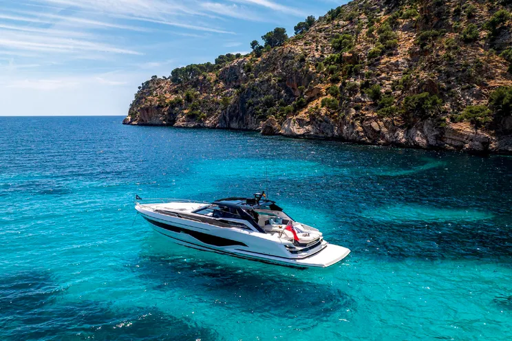 Charter Yacht GENESIS - Sunseeker Superhawk 55 - 2 Cabins - St Tropez - Cannes - Monaco - The French Riviera Day Charter Yacht