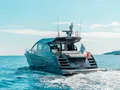 AQUA Sunseeker Predator 65 - aft shot cruising AQUA Sunseeker Predator 65 - aft shot cruising