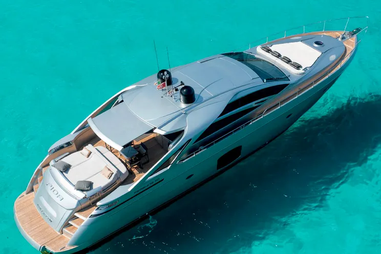 Charter Yacht AQUA - Pershing 70 - St Tropez - Cannes - Monaco - The French Riviera Day Charter Yacht