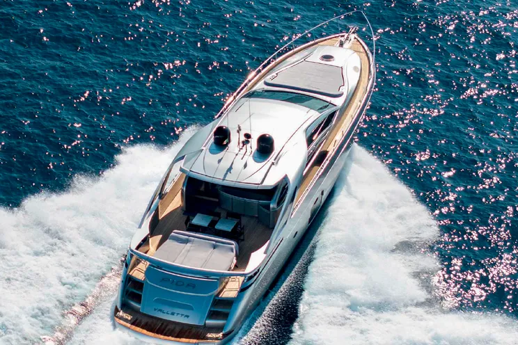 Charter Yacht AQUA - Pershing 70 - St Tropez - Cannes - Monaco - The French Riviera Day Charter Yacht