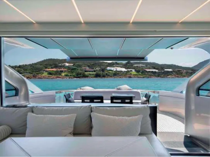 AQUA Pershing 70 - aft deck AQUA Pershing 70 - aft deck