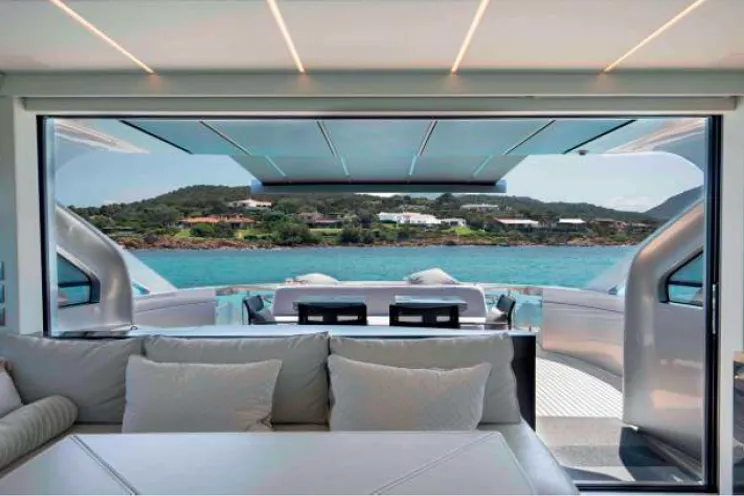 Charter Yacht AQUA - Pershing 70 - St Tropez - Cannes - Monaco - The French Riviera Day Charter Yacht