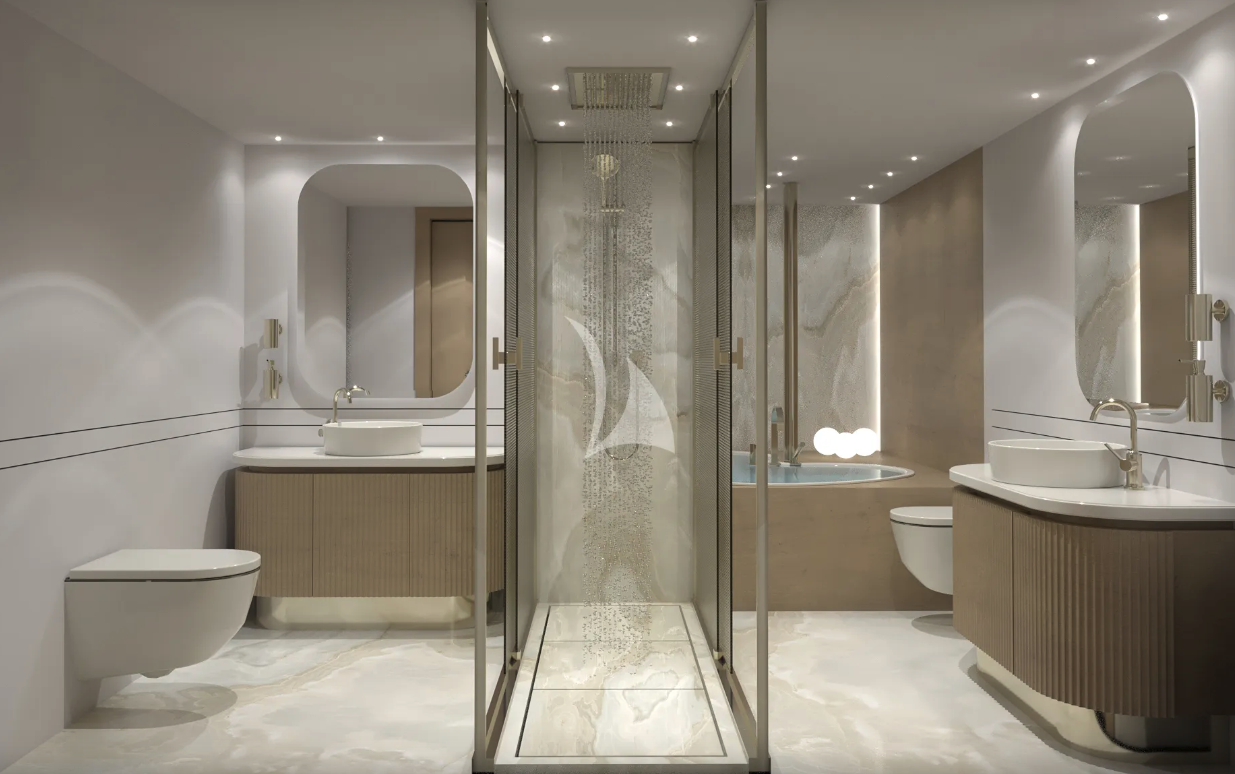 CASABLANCA Custom Yacht 61m - master en suite