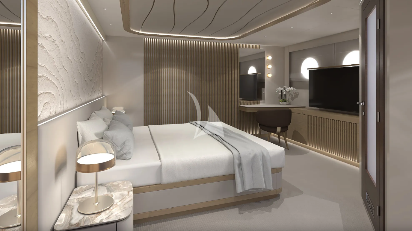 CASABLANCA Custom Yacht 61m - Guest Cabin