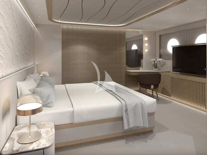 CASABLANCA Custom Yacht 61m - Guest Cabin CASABLANCA Custom Yacht 61m - Guest Cabin