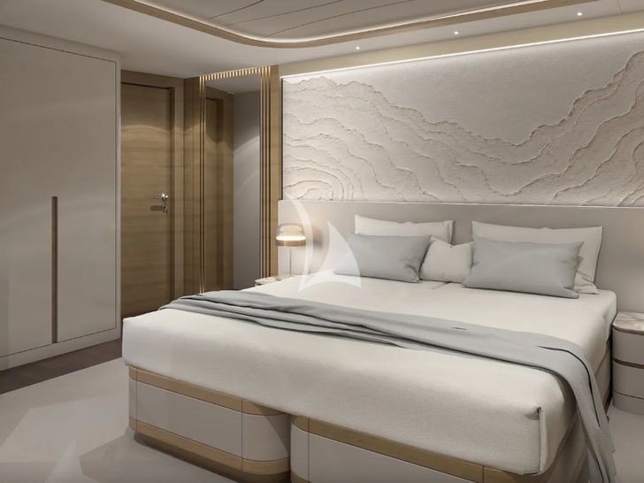 CASABLANCA Custom Yacht 61m - Guest Cabin CASABLANCA Custom Yacht 61m - Guest Cabin