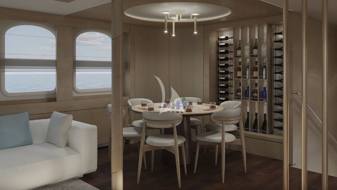 CASABLANCA Custom Yacht 61m - Upper deck salon