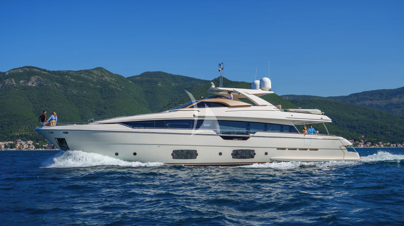 Charter Yacht IVA - Ferretti 960 - 5 Cabins - Herceg Novi - Kotor - Tivat - Budva - Montenegro - Croatia