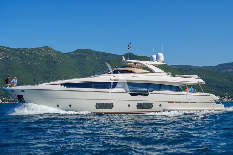 Charter Yacht IVA - Ferretti 960 - 5 Cabins - Herceg Novi - Kotor - Tivat - Budva - Montenegro - Croatia