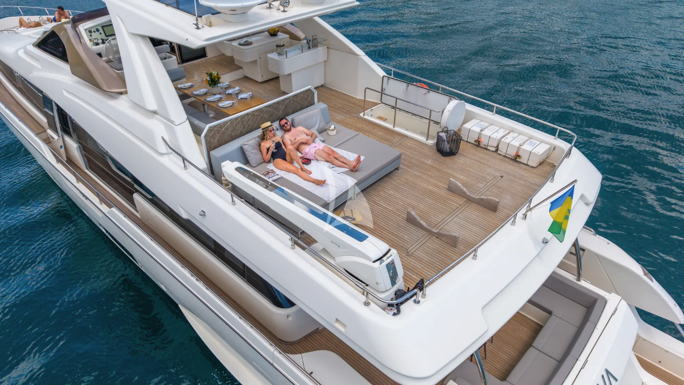 Charter Yacht IVA - Ferretti 960 - 5 Cabins - Herceg Novi - Kotor - Tivat - Budva - Montenegro - Croatia