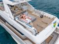 IVA Ferretti 960 - aft shot cruising IVA Ferretti 960 - aft shot cruising
