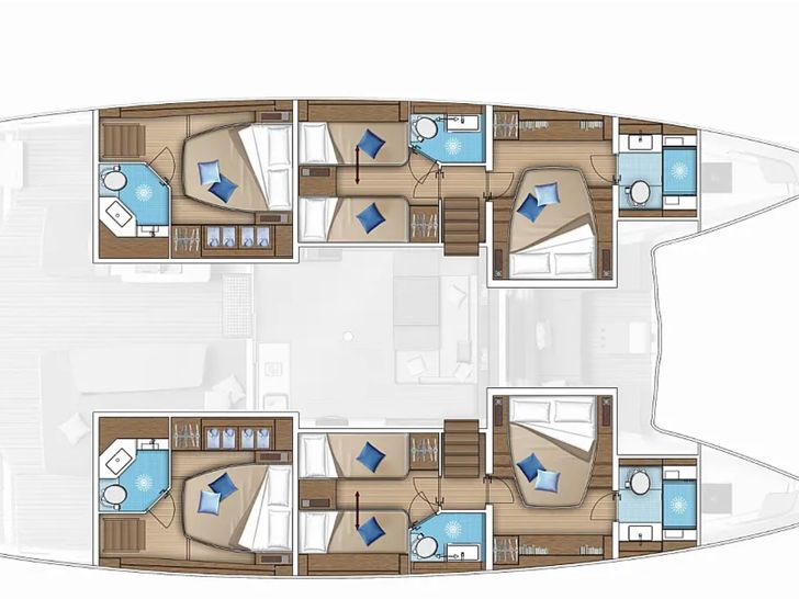 Millenium Lagoon 55 - Layout Millenium Lagoon 55 - Layout