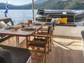 LUNA - Lagoon 42 - Aft deck dining LUNA - Lagoon 42 - Aft deck dining