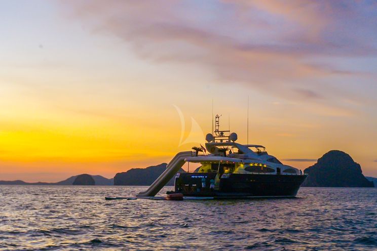 Charter Yacht FOR YOUR EYES ONLY - Astondoa 102 GLX - 4 Cabins - Phuket - Phang Nga Bay - Phi Phi Islands - Similan Islands - Thailand