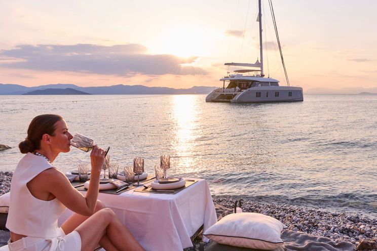 Charter Yacht ABOVE&BEYOND - Sunreef 80 - 4 Cabins - Athens - Mykonos - Paros - Cyclades - Greece