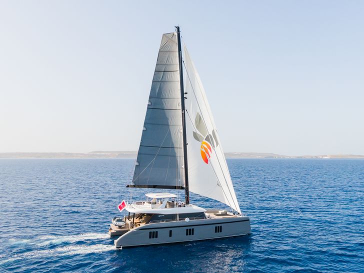 GREYB Sunreef 80 sailing or cruising