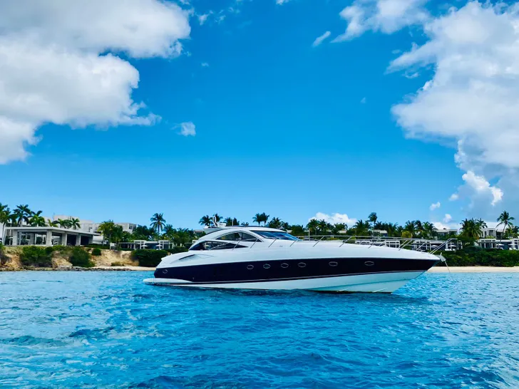 SUNSEEKER PREDATOR 62 St Barths Day Charter Yacht - profile SUNSEEKER PREDATOR 62 St Barths Day Charter Yacht - profile