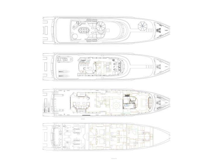 TAHI Heesen 40m - layout TAHI Heesen 40m - layout