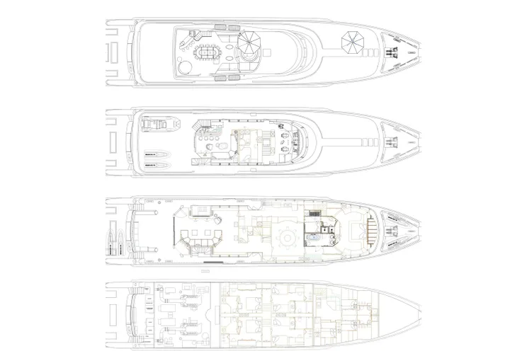 Charter Yacht TAHI - Heesen 40m - 5 Cabins - Cannes - St Tropez - Nice - Antibes - Monaco - French Riviera