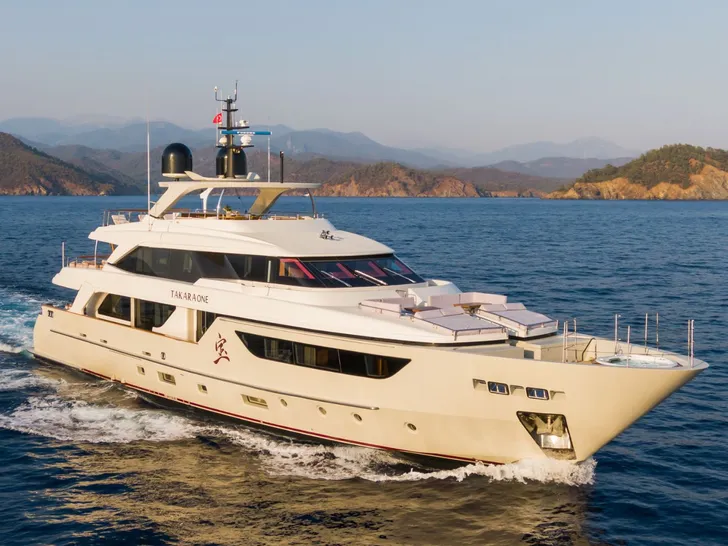 TAKARA ONE Sanlorenzo SD126 - profile TAKARA ONE Sanlorenzo SD126 - profile