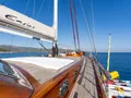 TAKE IT EASIER Umut Yillikci 38m - foredeck sunbathing area TAKE IT EASIER Umut Yillikci 38m - foredeck sunbathing area