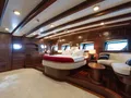 TAKE IT EASIER Umut Yillikci 38m - master cabin bed and lounge TAKE IT EASIER Umut Yillikci 38m - master cabin bed and lounge