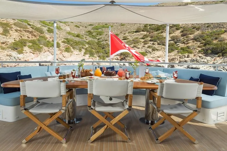 Charter Yacht TALIA - Heesen 4000 - 6 Cabins - Athens - Mykonos - Paros - Cyclades - Greece