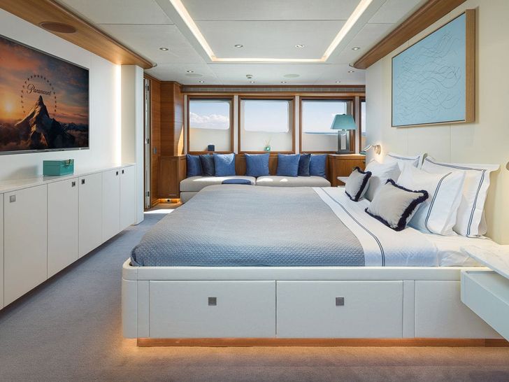 TALIA Heesen 4000 - master cabin TALIA Heesen 4000 - master cabin