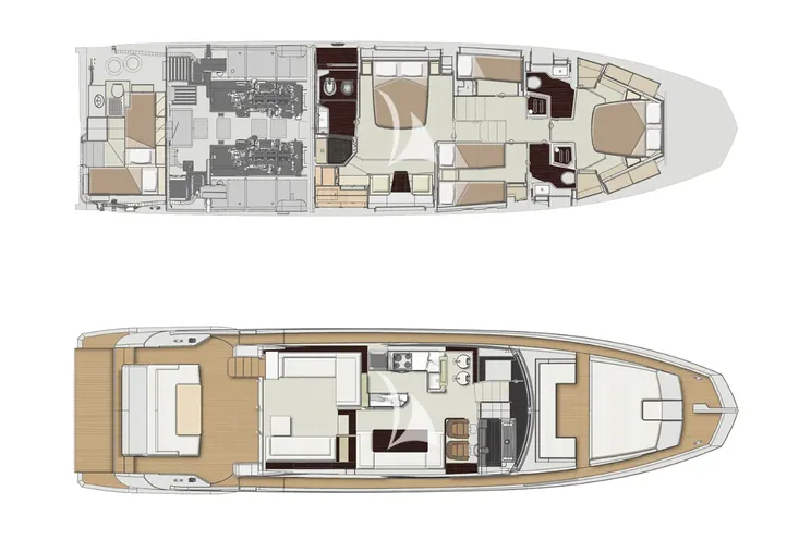 Layout for TAMARA II Azimut 66 - layout