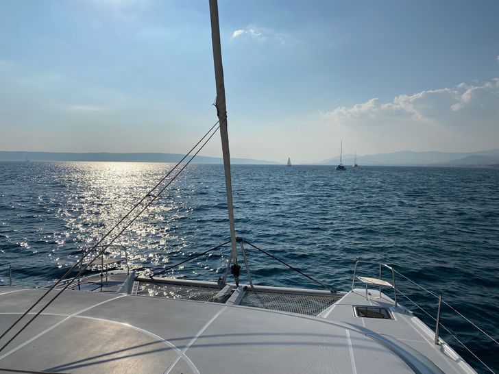 TATRY Lagoon 46F - foredeck view TATRY Lagoon 46F - foredeck view