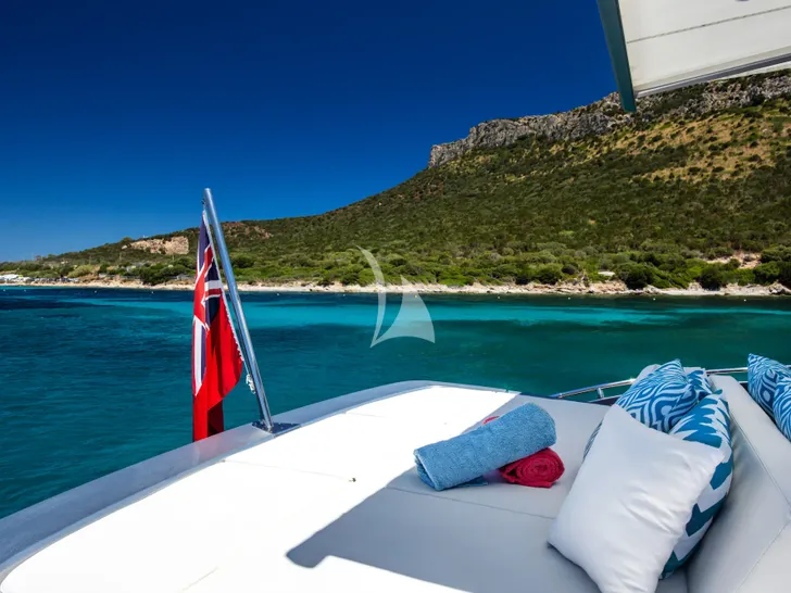 TAYYARAH AB 78 - aft sunbathing area TAYYARAH AB 78 - aft sunbathing area