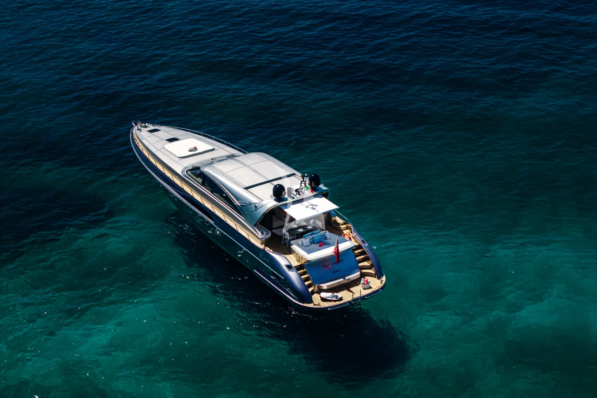 Charter Yacht TAYYARAH - AB 78 - 3 Cabins - Cannes - St Tropez - Nice - Antibes - Monaco - The French Riviera Day Charter Yacht